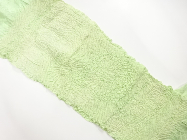 正絹　絞り　帯揚げ